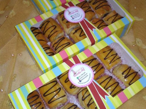 Pisang Bolen Cokelat